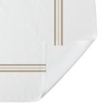 thumbnail image 6 of Creative Products Beige and White Letter A Monogrammed 71x74 Shower Curtain, 6 of 7