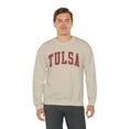thumbnail image 6 of Tulsa Sweatshirt Gifts Crew Neck Shirt Long Sleeve Unisex, 6 of 7