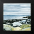 thumbnail image 2 of Warren, Annie 12x12 Black Modern Framed Museum Art Print Titled - Coastal Blue I, 2 of 5