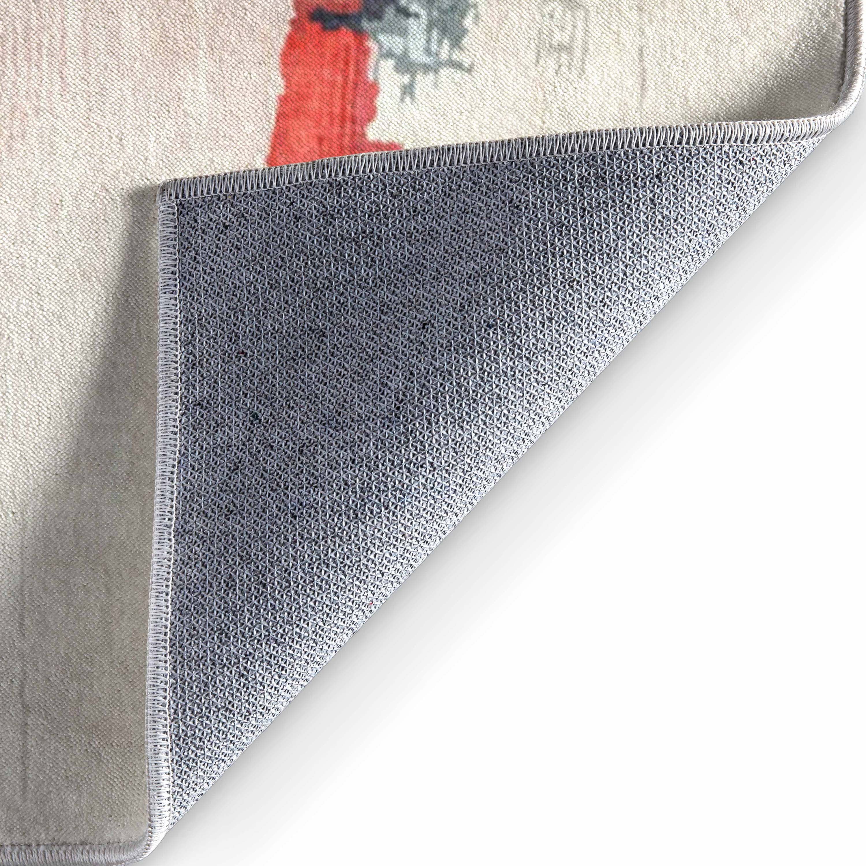 Well Woven Chromatic Splash 7'7" x 9'10" Rug – Vibrant Multicolor, Stain-Resistant & Easy to Clean