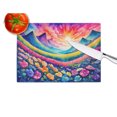 thumbnail image 4 of Carolines Treasures DAC1453LCB 15 x 12 in. Petunias in Color Glass Cutting Board - Large, 4 of 5