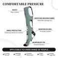 thumbnail image 3 of Lsque Penguin Pattern Sport Compression Socks for Men & Women 15-20 mmHg Knee High Nurse Pregnant Running Medical and Travel Athletic, 3 of 6