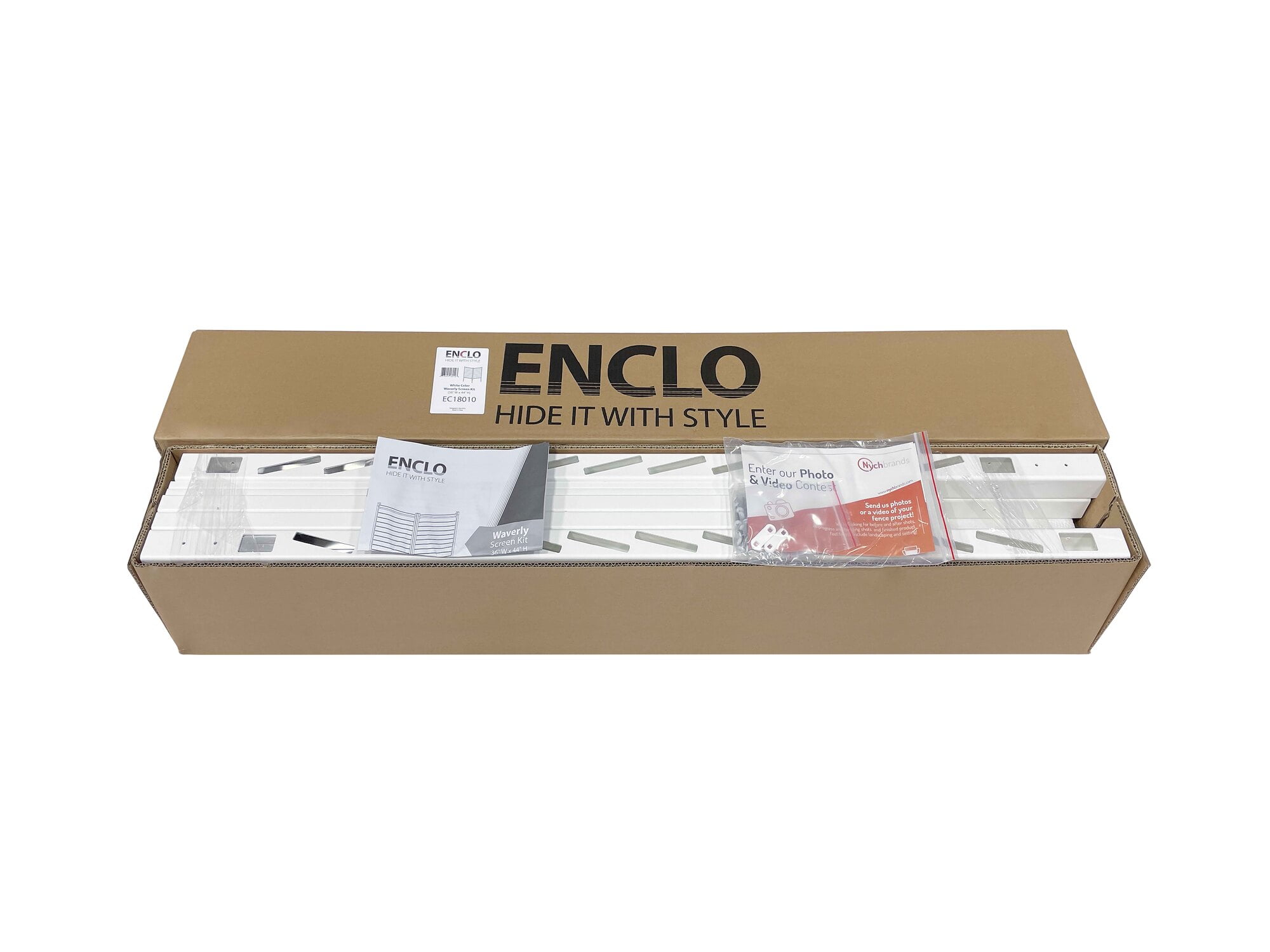 44in H x 36in W (2 Panels) No Dig Enclo Waverly Vinyl 44in H x 36in W (2 Panels) No Dig Enclo Waverly Vinyl