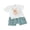 Auburn/Light Blue, variant on Boys Easter Baby Shorts Sets 6 12 18 24 Months 2T 3T Toddler Boy Summer Clothes Short Sleeve Letter Embroidery Tops and Solid Color Shorts Sets