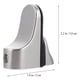 thumbnail image 3 of 4pcs Adjustable Glass Shelf Bracket Wall Mount Floating Glass Shelf Brackets, 3 of 5