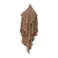 thumbnail image 1 of Hijab elegante para mujer, ligero, de color sólido, transpirable. caqui, 1 of 9