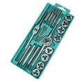 thumbnail image 1 of WHAMVOX 20Pcs Threading Tools for Handyman Silver 9.3x4.1x1.6in Thread Maker Tapping Kit, 1 of 6