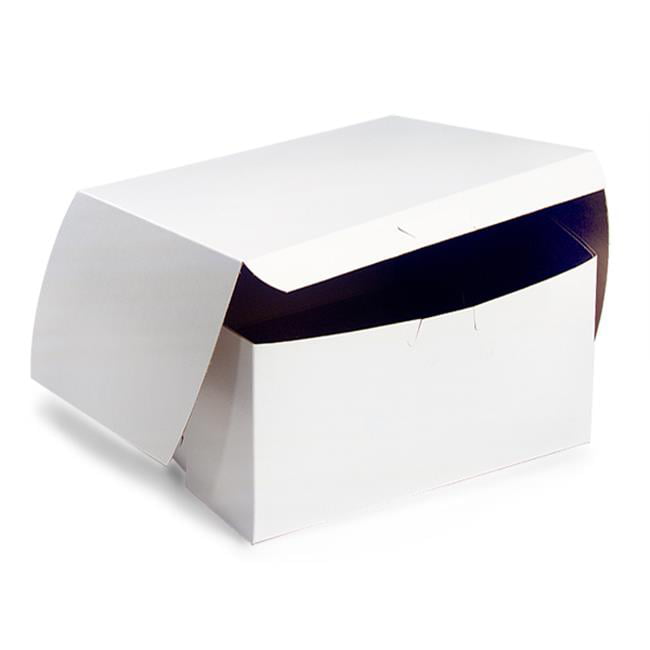 7x7x3-Inch Cardboard Cake Boxes 100-Piece SafePro 773 