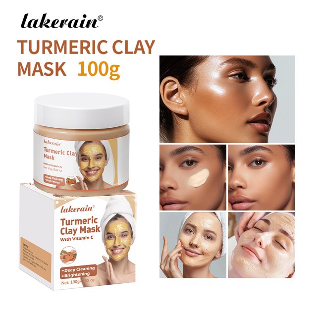 Mascarilla Facial Limpiadora de Poros Hot6sl Ofertas Del Día Amarillo y Jengibre Vitamina C 100 G