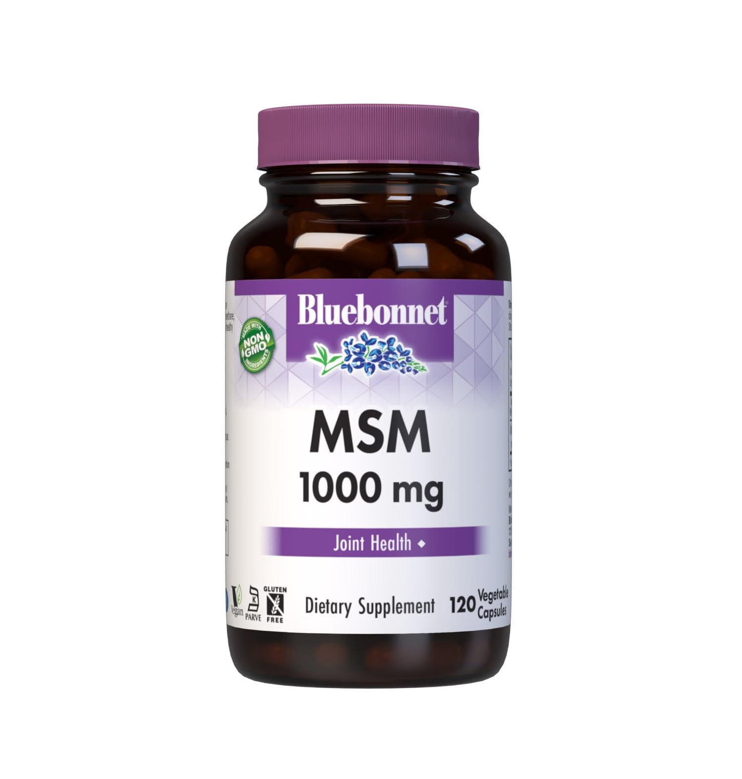 Bluebonnet, L-Glutathione 100mg Vegetable Capsules, 60 Count, Vegan,  Non-GMO, Gluten-Free
