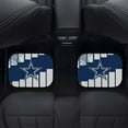 thumbnail image 4 of Football Team Car Floor Mat 4 piece Set Floor Carpets Universal Auto Interior Accessories Protector Mats For Front And Rear, 4 of 5