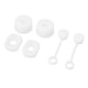 thumbnail image 1 of Tapón de Paja para Taza, Juego de Tapones de Fugas de Silicona Reutilizables, Tapones para Derrames Cuadrados y Redondos, 1 of 7