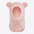 thumbnail image 6 of Wxirdrow Baby Beanie Cute Toddler Winter Hat /Winter Baby Warmth Adding CuteEared Hooded Windproof Hat Scarf Cap Pink,6-36 Months, 6 of 9