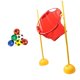 thumbnail image 2 of Juego de lanzamiento de bolsas de frijoles para niños con 6 bolas reutilizables para desarrollar inteligencia de inteligencia al aire libre juguetes Rojo, 2 of 8