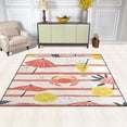thumbnail image 2 of Yayeee Area Rugs for Living Room 6.7'x4.8' Non Slip Washable Bedroom Floor Carpet, Striped Crab, 2 of 5