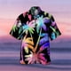 thumbnail image 3 of Camisas casuales de verano con estampado 3D de loros para hombres, camisas de moda hawaianas para la playa, blusas de manga corta, blusas con solapa para uso profesional, ropa para mujeres, 3 of 5