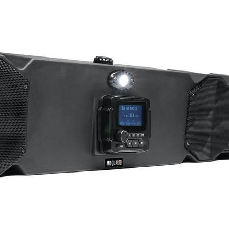 MB Quart - Universal Overhead Soundbar System - Black