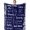 Blanket 1, variant on Get Well Soon Gifts for Men Women, Get Well Blanket, Healing Blanket, Soft Comfort Compassion Inspirational Blanket, Positive Energy Throw Blanket, Breast Cancer Recovery Gift, Navy Blue(30"x40")
