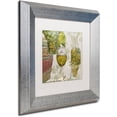 thumbnail image 2 of Trademark Fine Art "Wine Cellar II" Canvas Art by Color Bakery White Matte, Silver Frame, 2 of 4