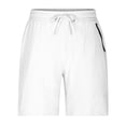 thumbnail image 4 of Diufon Men's Athletic Shorts Drawstring Waisted Outdoor Sport Shorts Spring Summer Hiking Shorts with Pockets, 4 of 6