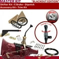 thumbnail image 1 of American Shifter  C6 Shifter Kit Black 8 in. E Brake Cable Clamp Clevis Trim Kit Dipstick for ED280, 1 of 1