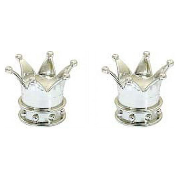 Crown Valve Caps Chrome.