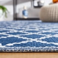 thumbnail image 5 of SAFAVIEH Montauk Jolyon Diamond Cotton Area Rug, Navy/Ivory, 6' x 9', 5 of 9