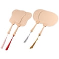 thumbnail image 4 of FRCOLOR  4 Pcs Mini Fan Wedding Bouquet Favors Decorations Gifts Hand Held, 4 of 8