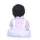 thumbnail image 5 of Preciosa Muñeca Reborn De 20 Pulgadas De Silicona Suave, Muñeca Recién Nacida Para Bebé, Piel Negra, 5 of 7