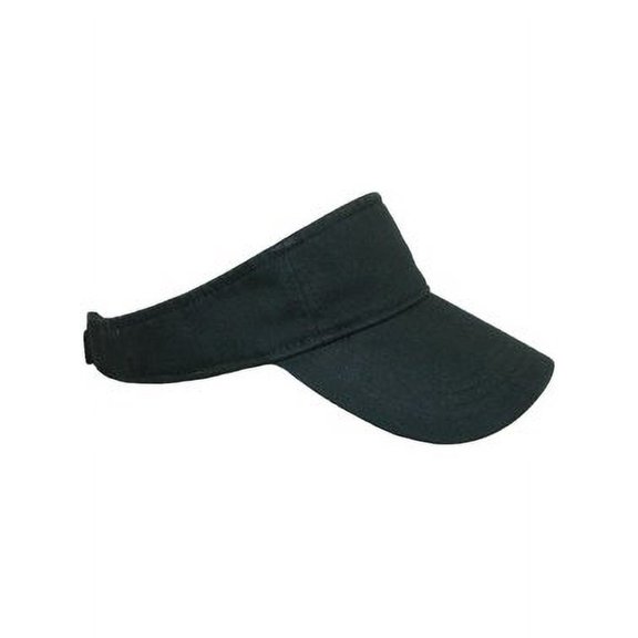 ValuCap Garment Washed Cotton Sun Visor Cap