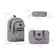thumbnail image 4 of Set de Mochilas Escolar Mima2 Rombo Arcoíris 3 Piezas, 4 of 5