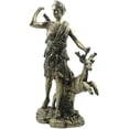 thumbnail image 2 of Hunt Goddess Artemis Statue 27cm/11 Inch Height Artemis Statue Sculpture for Home Desk Office Decoration, 2 of 7
