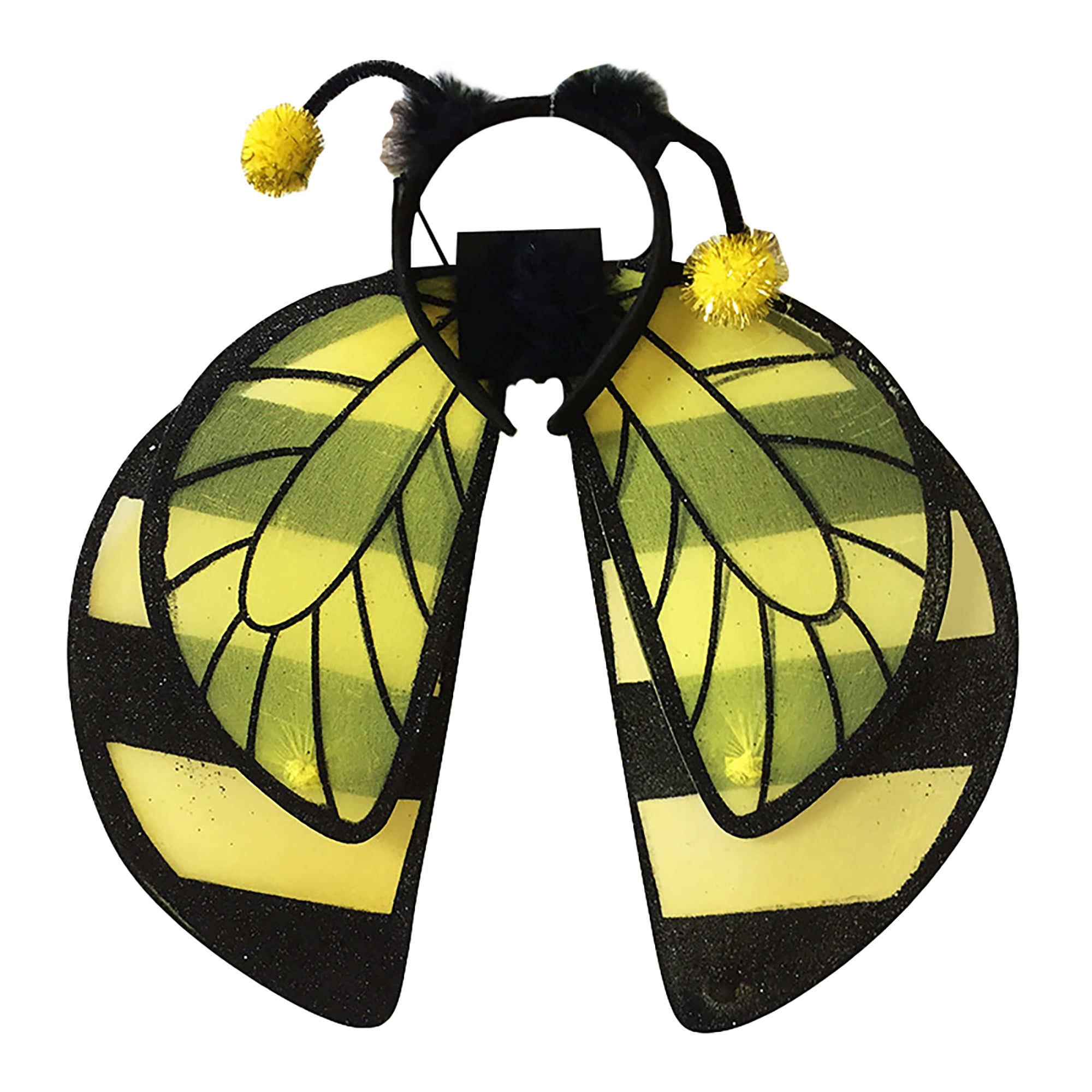 Kid's Bee Costume Honey Bee Wings and Antenna Headband Set Animals