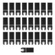 thumbnail image 1 of Juego de 25 hojas de sierra de corte HCS multifuncionales oscilantes de precisión, 1 of 14