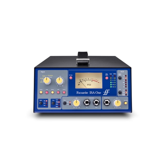 Preamplificador de micrófono Focusrite ISA One Heritage con DI y auriculares