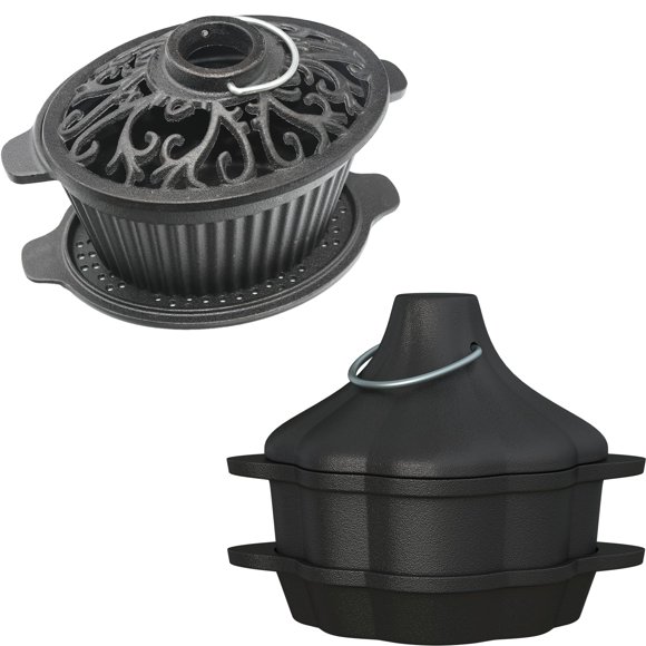 Set de humidificador para estufa de leña y tostador de ajo y vaporizador Aurionix