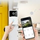 thumbnail image 4 of XWSHYW Seguridad Timbre de Vídeo Inalámbrico Inteligente Control Remoto, Timbre Visual Inteligente, Intercomunicador Doméstico, Visión Nocturna Hd, Timbre de Seguridad Recargable con Wifi, 4 of 6