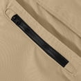 thumbnail image 5 of Ecqkame Men's Hooded Rain Coats Waterproof Windproof Outdoor Jacket Multi-Pocket Zip-Up Hiking Comfortable Coat Khaki XL, 5 of 8