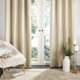 thumbnail image 3 of SAFAVIEH Veria Grommet Curtain Panel, 52" x 84", Beige, 3 of 5