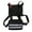 Black reflective, variant on Vest Chest Pocket Bag Chest Rig Bag Adjustable Front Pack Adjustable Chest Bag
