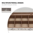 thumbnail image 4 of Boîte de Rangement en Bois Massif Conteneur de Rangement en Bois Boîte de Rangement de Bureau Fournitures pour la Maison, 4 of 9