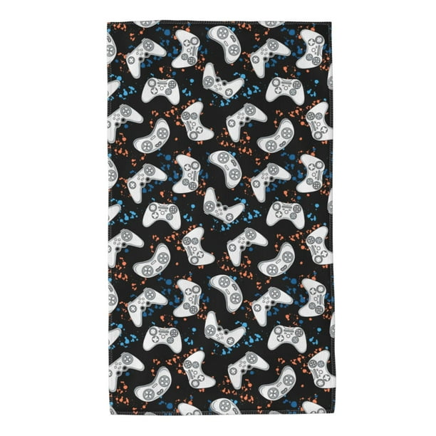 Balery Game Toalla de Microfibra Premium con Estampado – 27.5x16 pulgadas, Alta Absorción, Suave y Aterciopelada, Secado Rápido