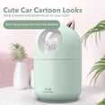 thumbnail image 4 of Cat Humidifier Cool Mist Humidifier for Home,Cute Cat Night Light for Bedroom Essential Pure Air for Baby Room,Easy Clean Quiet Operation Automatic Shut-off 300ML (Green), 4 of 8