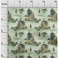 thumbnail image 2 of oneOone Cotton Poplin Pear Green Fabric Cowboy Sewing Craft Projects Fabric Prints By Yard 56 Inch Wide, 2 of 5
