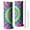 Pink Tie Dye, variant on 20oz Colorful Tropical Leaf Pattern Skinny Tumblers Stainless Steel Tumbler with Lid and Straw,Vacuum Insulated Double Wall Travel Tumbler Cups with Cleaning Brush for Coffee,Tea