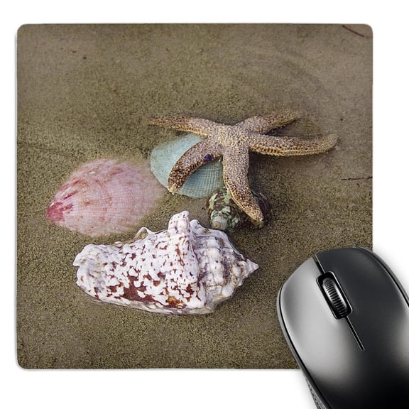 3dRose, Star Fish n Sea Shells, MousePad