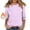 Light pink, variant on Womens Long Sleeve Shirts Basic 2026 Lightweight Casual Loose Shirts Chic Spring Fall Pullover