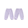 thumbnail image 2 of BemeyourBBs Kids Girls Boys Jogger Pants Loose Plaid Print Elastic Waist Trousers, 2 of 9