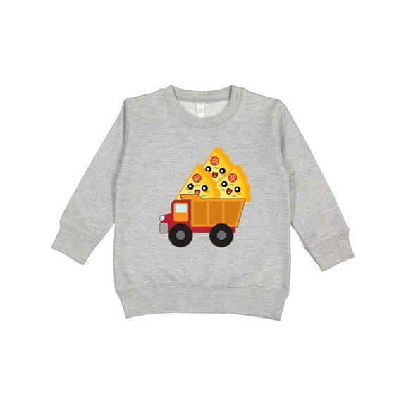 Inktastic Pizza Lover Food Truck Funny Toddler Sweatshirt