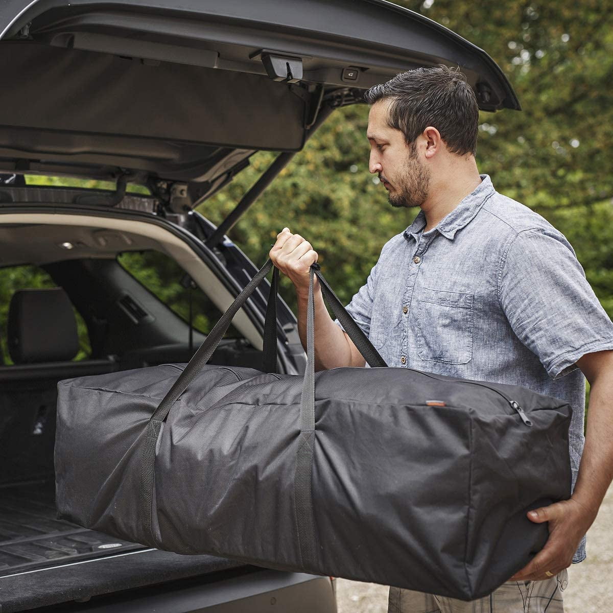 Sac De Sport Géant 50L – Imperméable, Pliable, Idéal Camping, Voyage Et Randonnée - 4